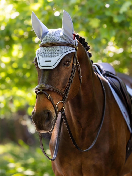 LeMieux Essence Fly Hood- Powder Blue - Vision Saddlery