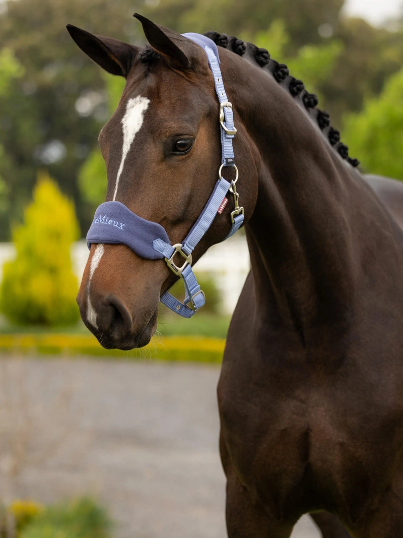 LeMieux Vogue Headcollar and Leadrope - Powder Blue - Vision Saddlery