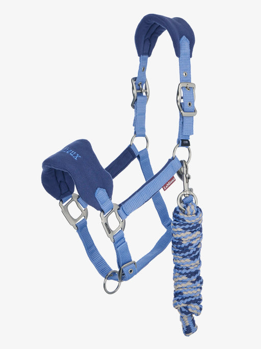 LeMieux Vogue Headcollar and Leadrope - Powder Blue - Vision Saddlery