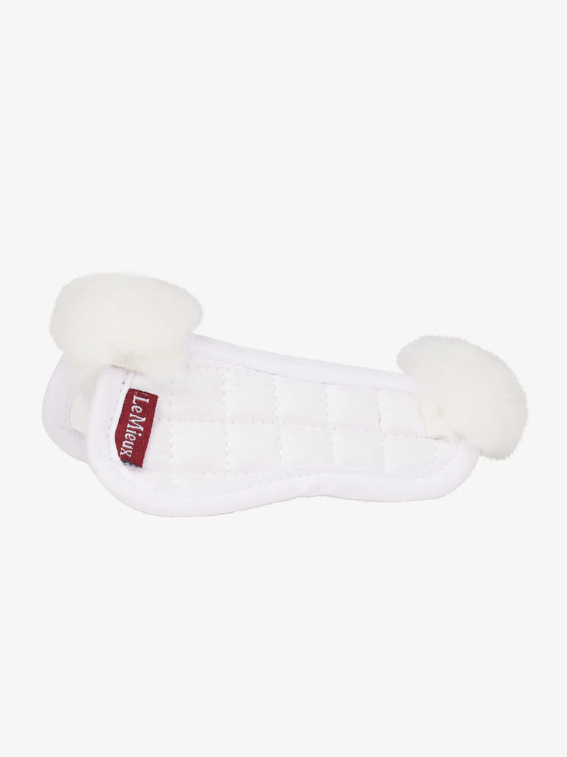 Lemieux Toy Pony Merino Half Pad White - Vision Saddlery