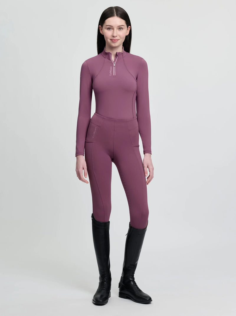 LeMieux Young Rider Classique Base Layer Mallow - Vision Saddlery