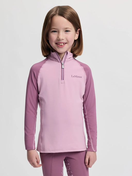 LeMieux MINI Long Sleeve Base Layer - Fondant - Vision Saddlery