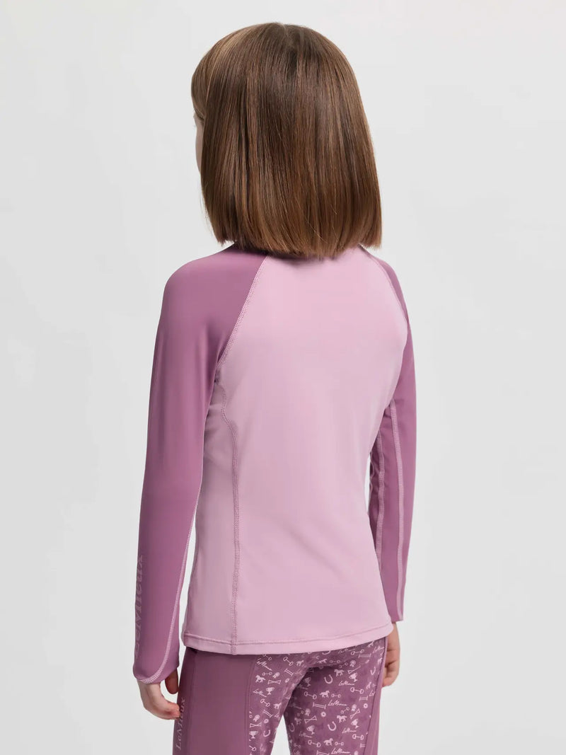 LeMieux MINI Long Sleeve Base Layer - Fondant - Vision Saddlery