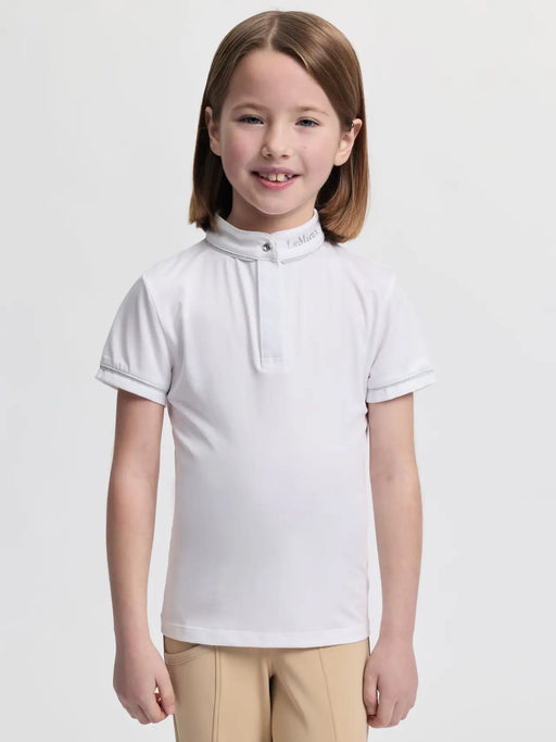 LeMieux Mini Bella Show Shirt - WHITE - Vision Saddlery