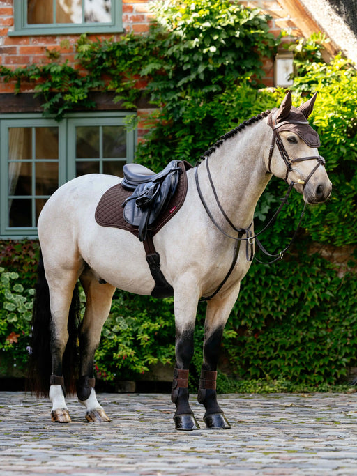 Lemieux Brilliance Close Contact Square Espresso - Vision Saddlery