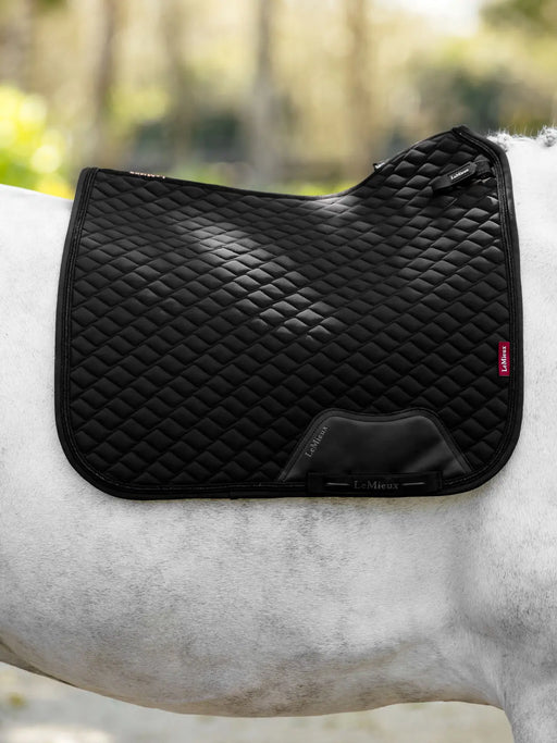 Lemieux Brilliance Dressage Pad Square Black - Vision Saddlery