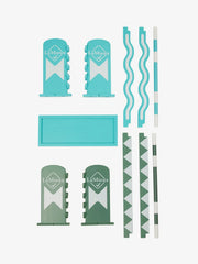 LeMieux Toy Pony Jump Set Azure/Sage/White - Vision Saddlery