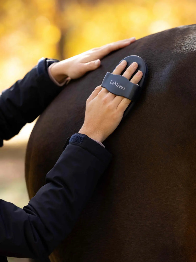 Lemieux Rubber Curry Comb Navy