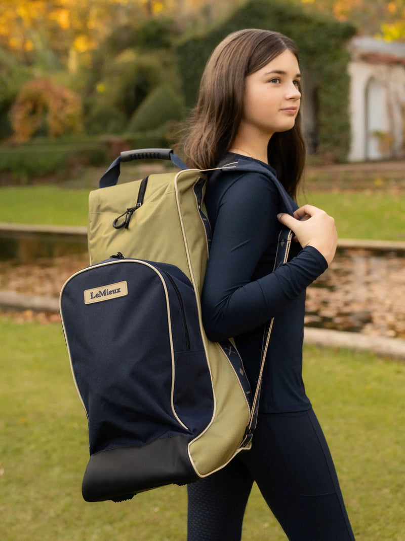 LeMieux Boot & Hat Bag- Gooseberry