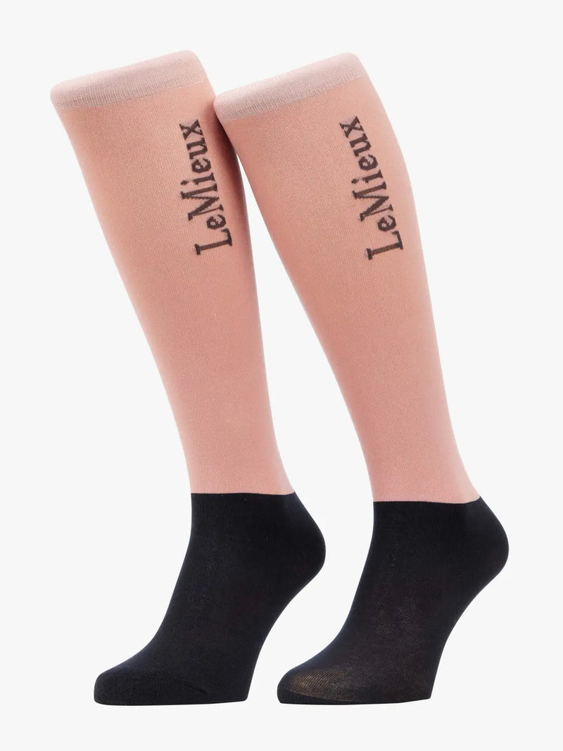 LeMieux Competition Socks (Twin Pack)- Wild Rose