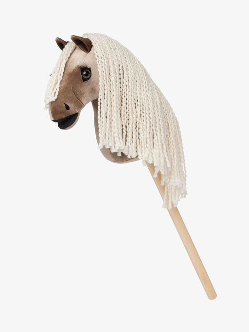 LeMieux Mini Hobby Horse Aurelia with plush horse head and wooden stick, perfect for children’s imaginative play.