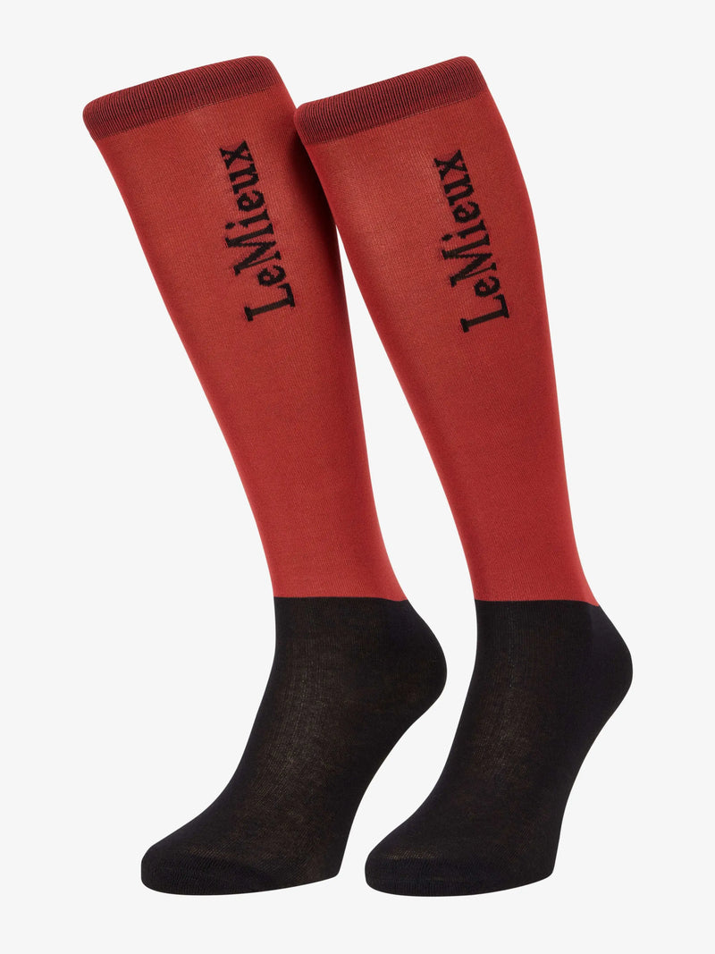 Chaussettes de compétition LeMieux (lot de deux) Shadow