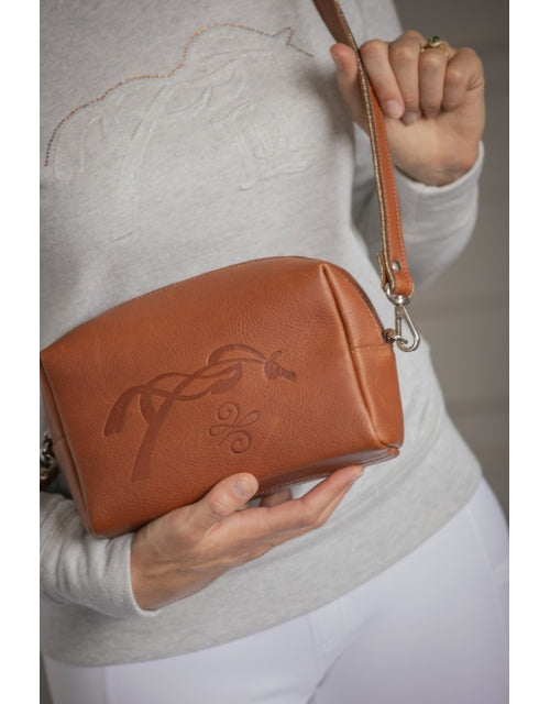 Penelope Lalygold Bag - BRANDY - Vision Saddlery