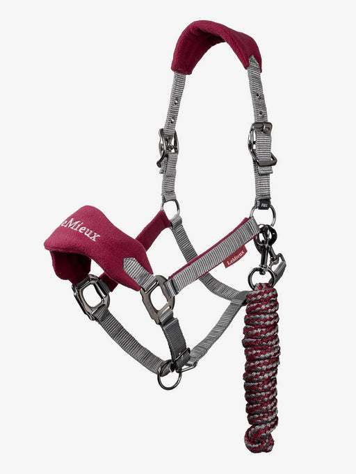 LeMieux Vogue Headcollar and Leadrope - MULBERRY - Vision Saddlery