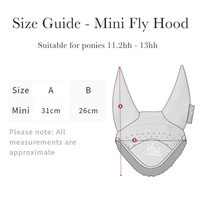 LeMieux Mini Fly Hood - FIG - Vision Saddlery