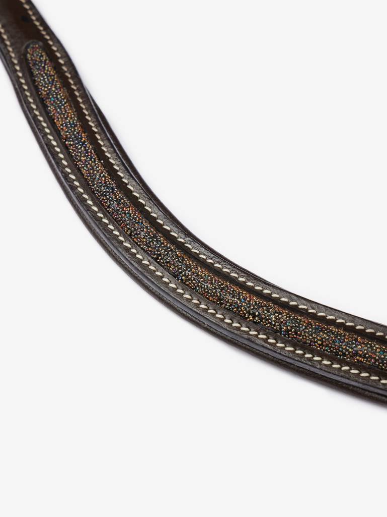 LeMieux Hobby Horse Crystal Browband - BROWN - Vision Saddlery