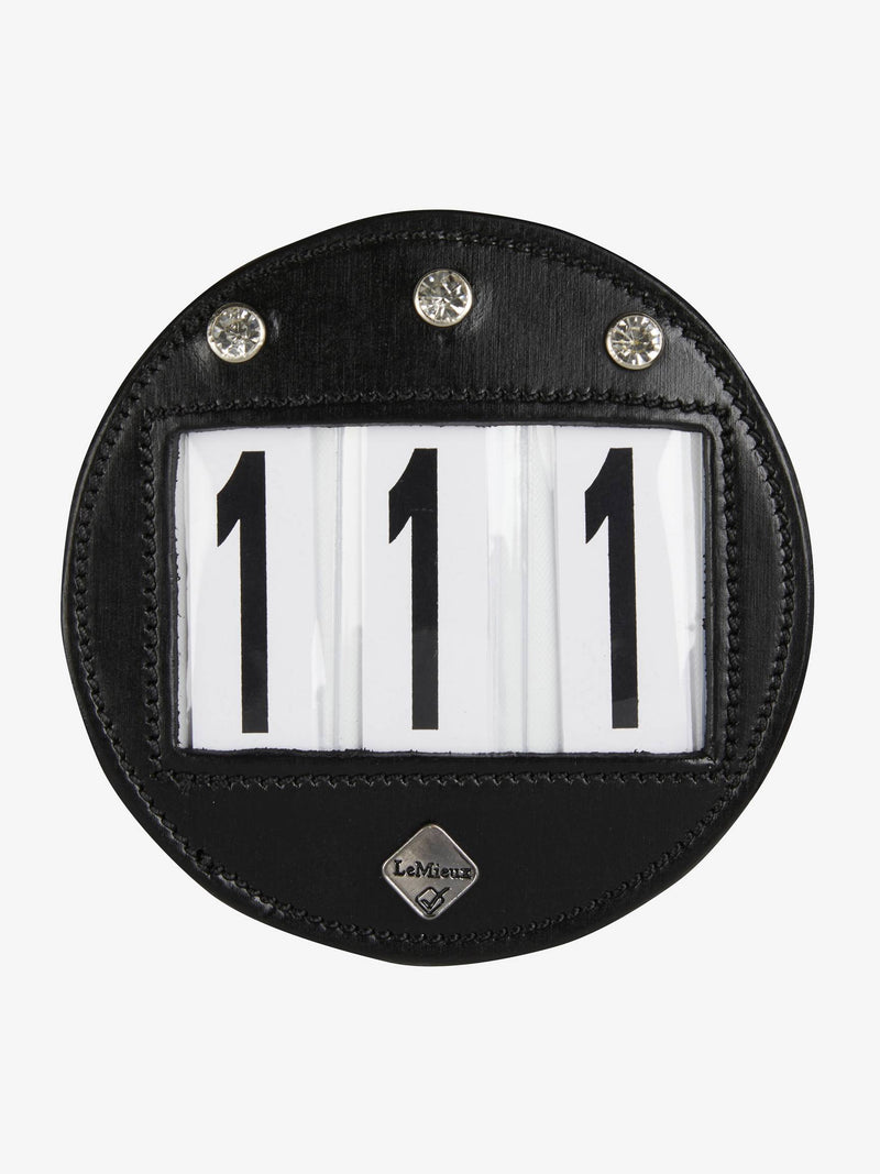 LeMieux Bridle Number Holder - DIAMANTE - Vision Saddlery