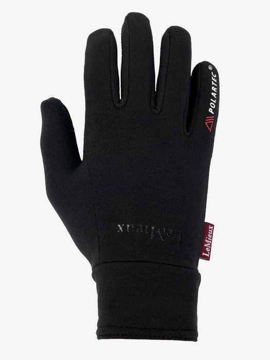 LeMieux Polartec Winter Riding Gloves - BLACK