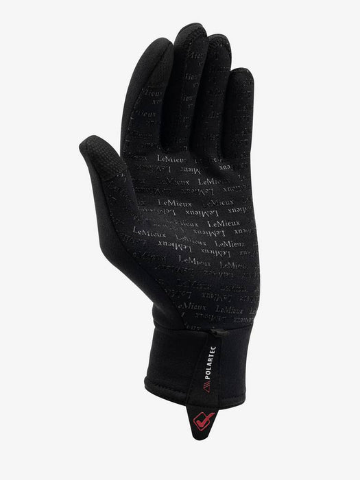 LeMieux Polartec Winter Riding Gloves - BLACK