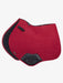 LeMieux Suede Close Contact Saddle Pad - CHILLI - Vision Saddlery