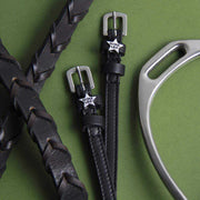 ManeJane Spur Straps with Charm - VARIOUS PATTERNS - Vision Saddlery