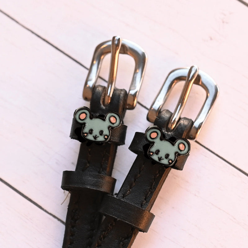 ManeJane Spur Straps with Charm - VARIOUS PATTERNS - Vision Saddlery