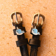 ManeJane Spur Straps with Charm - VARIOUS PATTERNS - Vision Saddlery