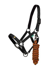 CLEARANCE-Horseware Newmarket Headcollar and Leadrope - Various Colours - Vision Saddlery