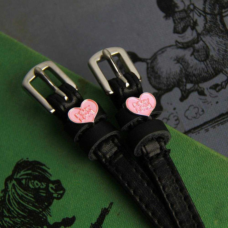 ManeJane Spur Straps with Charm - VARIOUS PATTERNS - Vision Saddlery