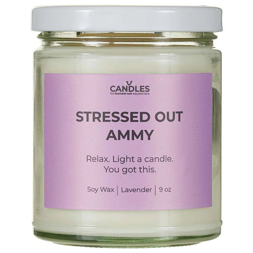 Candles For Burned-Out Equestrians - STRESSED OUT AMMY - Vision Saddlery