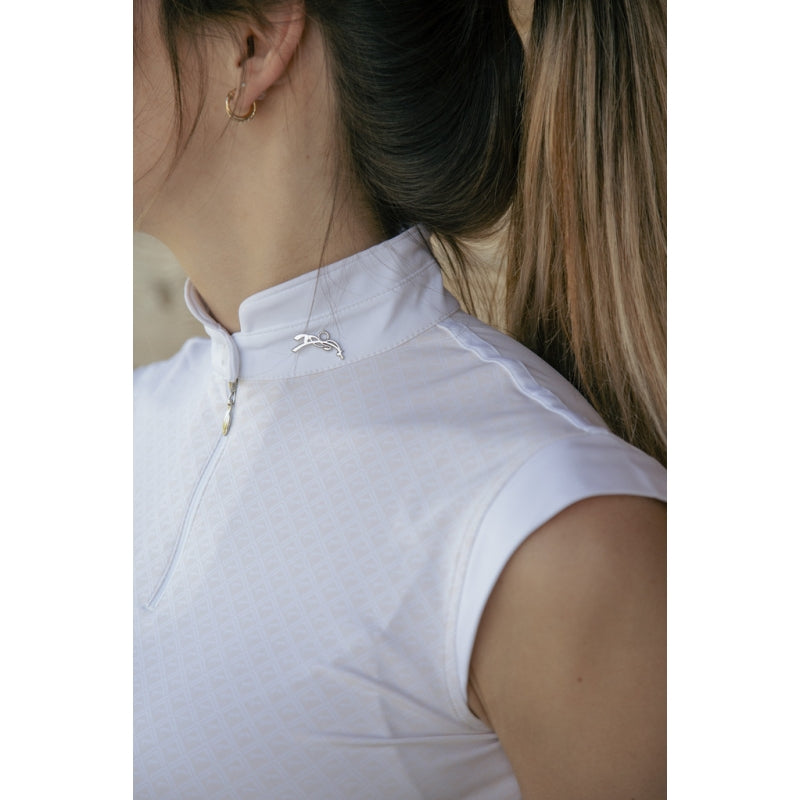 Penelope Seville Show Shirt - SAND - Vision Saddlery