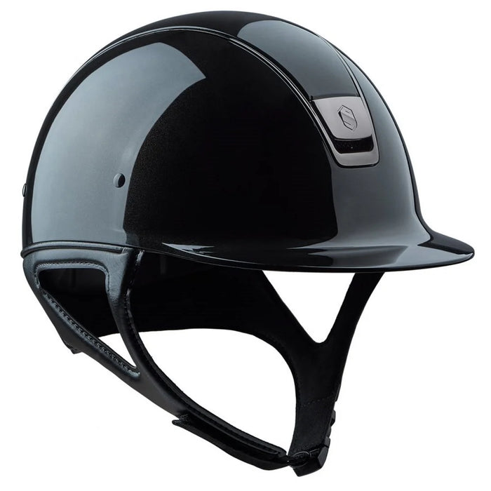SAMSHIELD 2.0 SHADOW GLOSSY Helmet- BLACK - Vision Saddlery