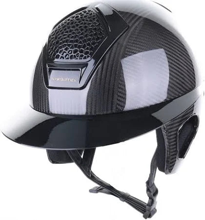 Freejump - Voronoï Carbon Helmet with Temporal Protection - Wide - Vision Saddlery