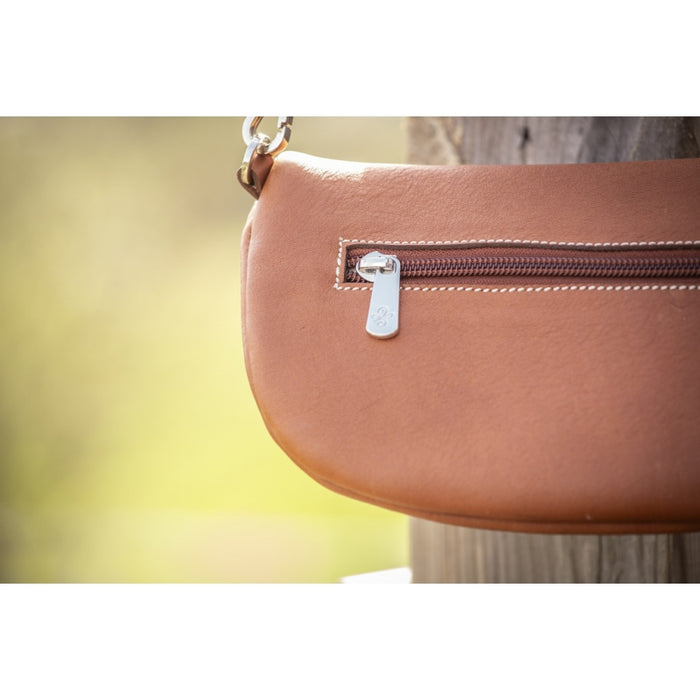 Penelope Leather Smile Fanny Pack