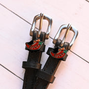 ManeJane Spur Straps with Charm - VARIOUS PATTERNS - Vision Saddlery