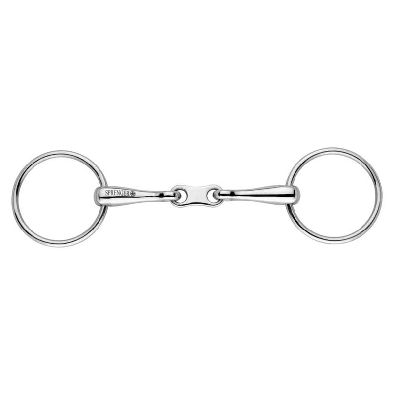 Sprenger Stainless Steel French Link Loose Ring Snaffle Bit - Vision Saddlery