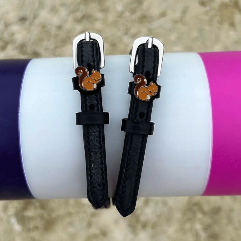 ManeJane Spur Straps with Charm - VARIOUS PATTERNS - Vision Saddlery