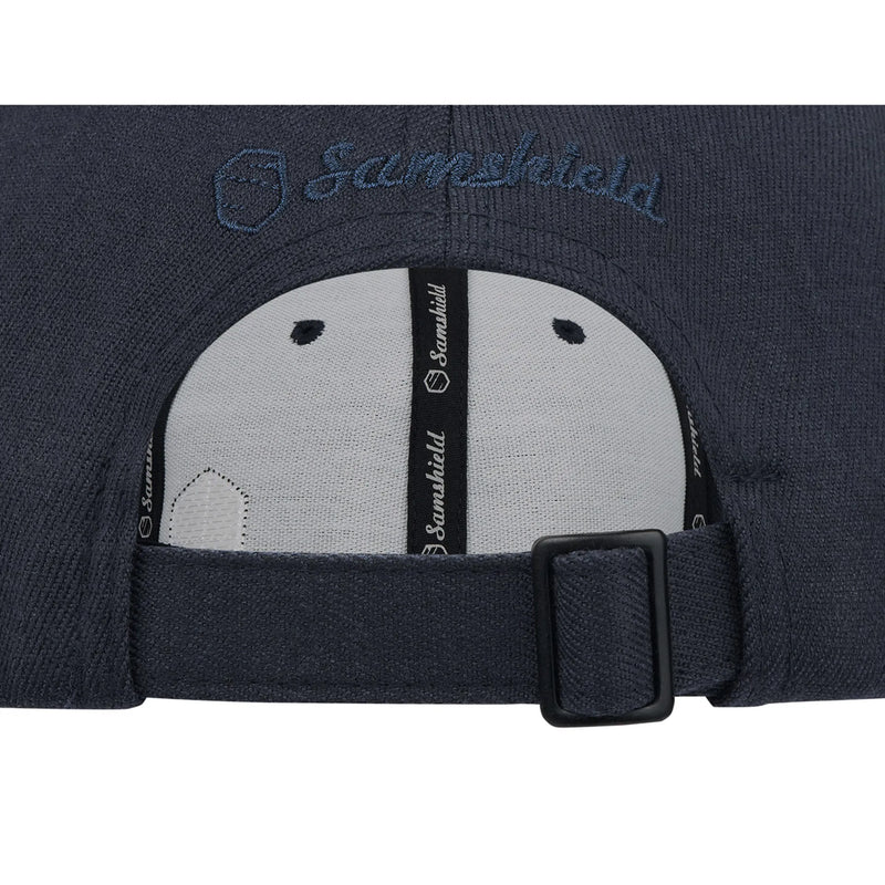 Samshield SADIE INTARSIA Cap - Navy Tone On Tone - Vision Saddlery