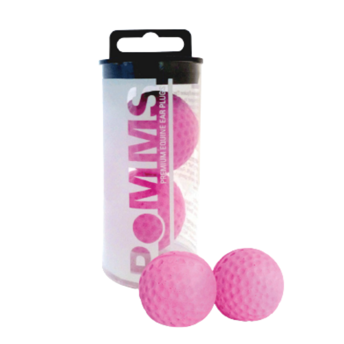 POMMs Equine Ear Plugs, Horse - 2 Colours - Vision Saddlery
