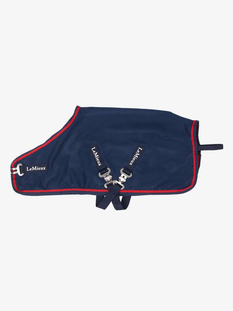 Lemieux Toy Pony Mesh Cooler - NAVY - Vision Saddlery
