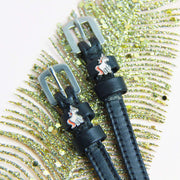 ManeJane Spur Straps with Charm - VARIOUS PATTERNS - Vision Saddlery