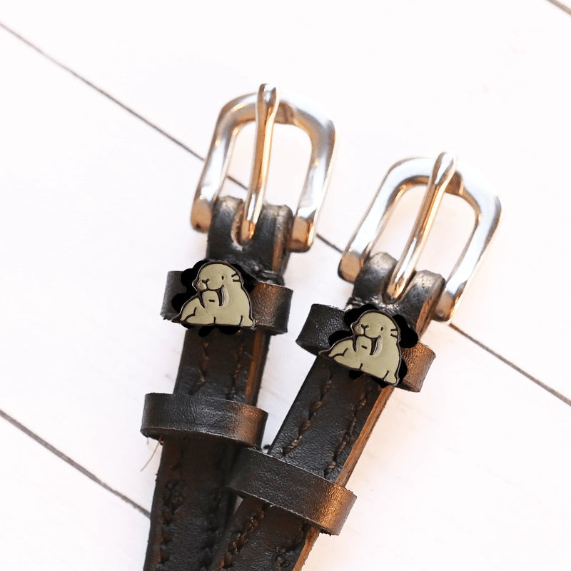 ManeJane Spur Straps with Charm - VARIOUS PATTERNS - Vision Saddlery
