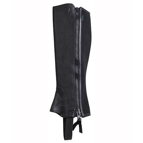 Ariat Youth Breeze Half Chaps- Black - Vision Saddlery