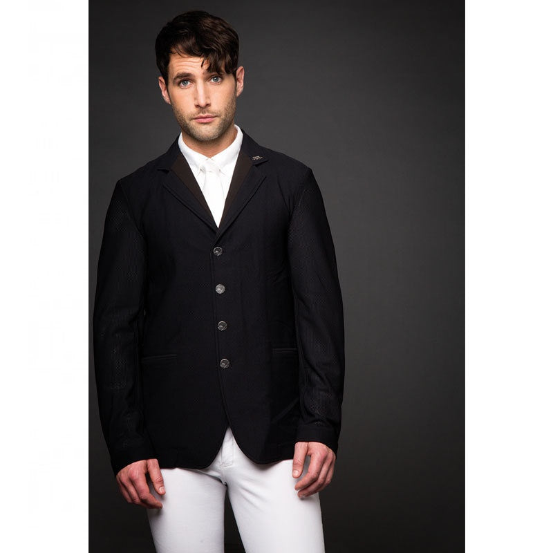 Equi-Theme/Equit'M 988480210 Veste de compétition Classique Souple Noir