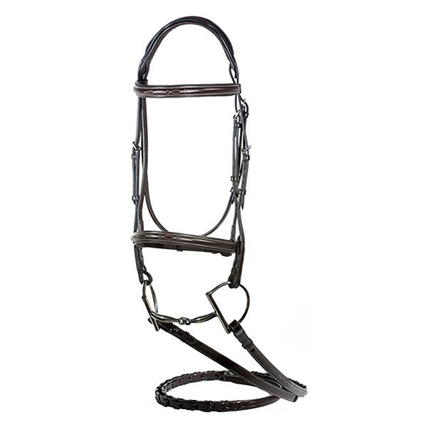 Nunn Finer Elena Hunter Bridle with Reins - Vision Saddlery