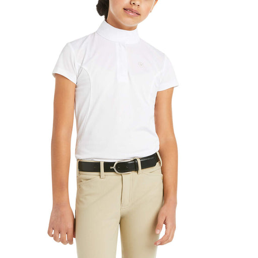 Ariat Girls Aptos Short Sleeve Show Shirt - Vision Saddlery