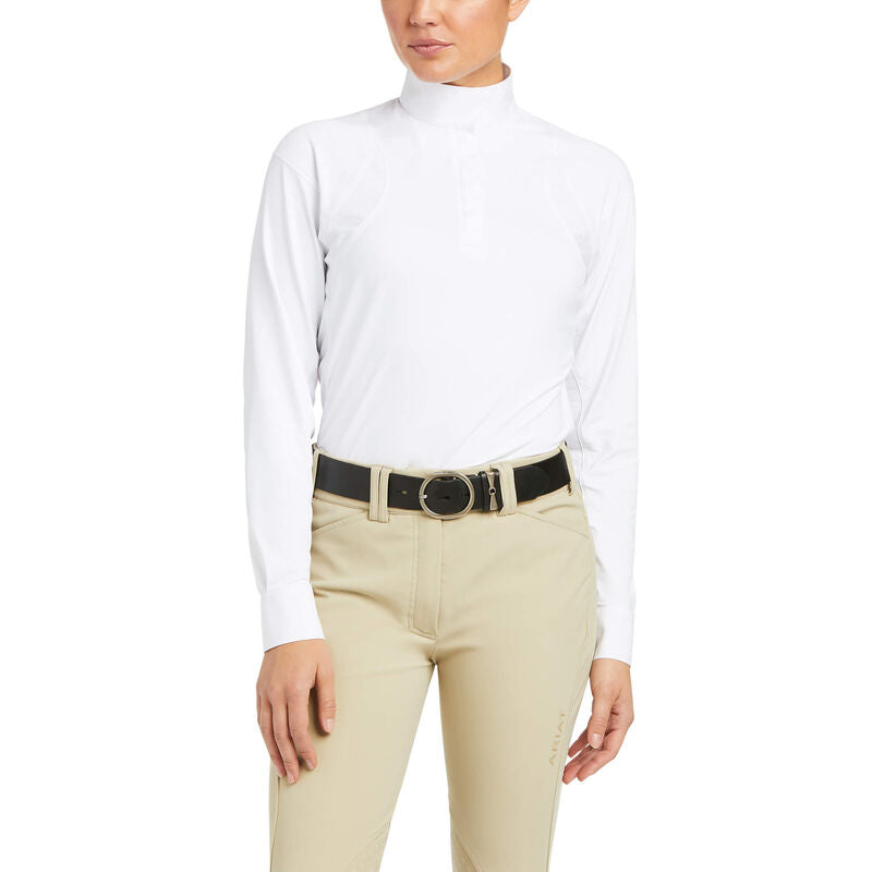 Ariat Women's Auburn Long Sleeve Show Shirt - Vision Saddlery
