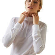 Ariat Women's Sunstopper 2.0 Show Top - WHITE/FLYNN - Vision Saddlery