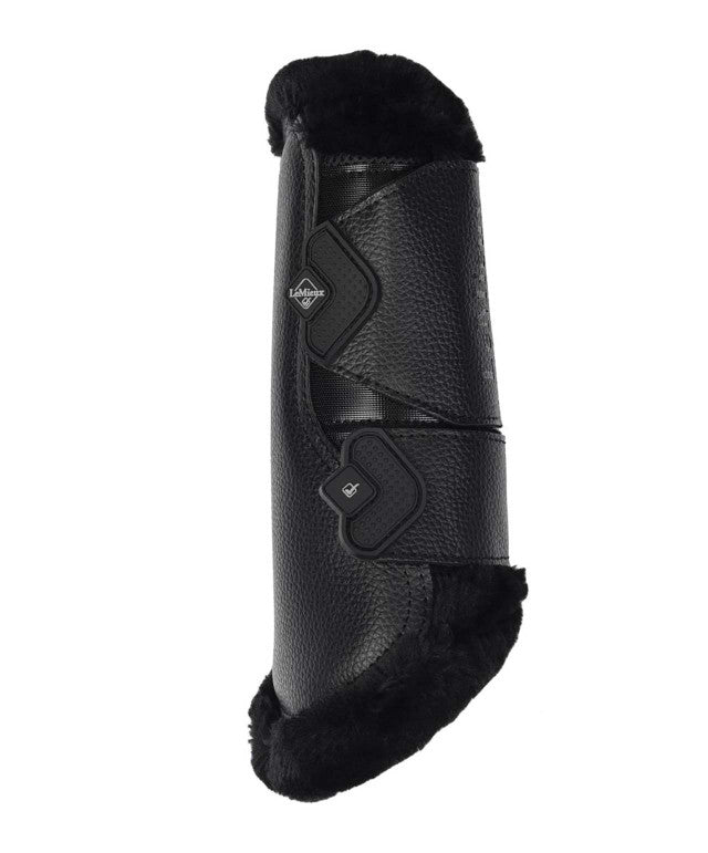 LeMieux Fleece Edge Mesh Brushing Boots - 2 Colours - Vision Saddlery