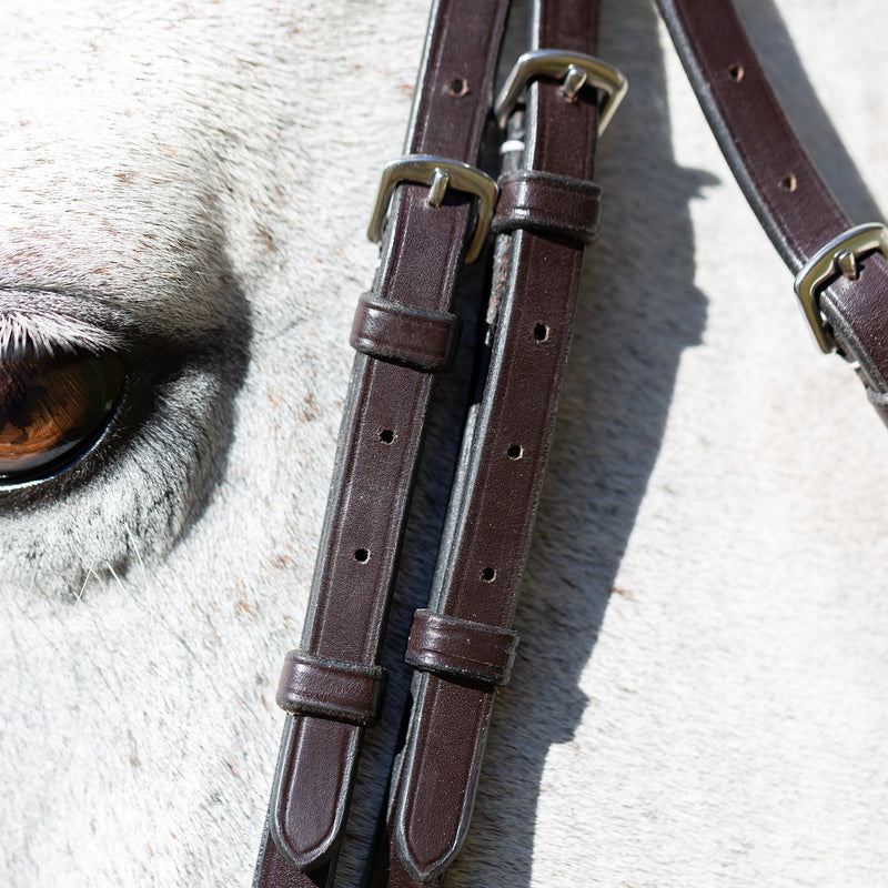 Equinavia Valkyrie Wide Noseband Hunter Bridle with Reins - Vision Saddlery